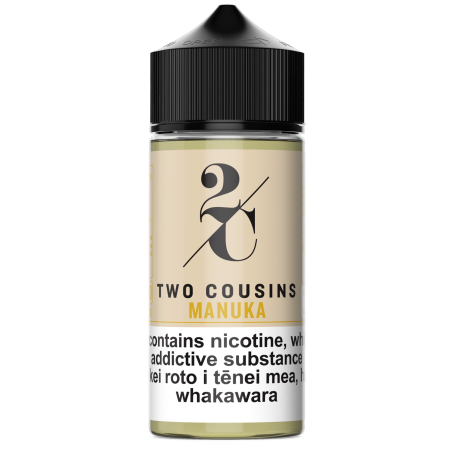 Two Cousins Manuka 100ml - liquido sigarette elettroniche Mele di Manuca cannella e panna